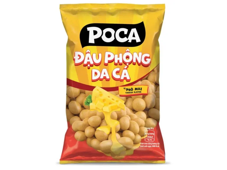 Snack Đậu phộng da cá Poca/ Tân Tân 28g